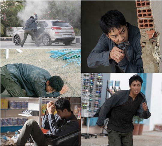 Vagabond Lee Seung-gi explodes indomitable fighting once again with Non-Stop counterattack action toward the question of question.SBS gilt drama Vagabond (VAGABOND) (playwright Jang Young-chul, director Yoo In-sik / production Celltron Healthcare Entertainment CEO Park Jae-sam) is an intelligence action melody that uncovers a huge national corruption found by a man involved in a civil harbor plane crash in a concealed truth.The blockbuster move, which has spectacular visual beauty, high-intensity action scenes, and solid stories, has completely surpassed the two-digit audience rating from the first broadcast, and the Consumer Behavior-based Contents Influence JiSoo (CPI), which was announced on the 24th, has completely captured the top spot (265.3) in CPIJiSoo, including both drama and non-drama.Above all, in the last two episodes, Lee Seung-gi was in a situation where he missed Jerome (Yoo Tae-oh) who he encountered at Morocco airport in front of him and was in a state of extreme anger.It is noteworthy whether Cha Dal-gun, who became convinced that the civil plan crash was not a simple accident but a terrorist, will start a fierce pursuit after the behind the accident and the hidden truth.In this regard, the third episode, which is broadcasted at 10 pm on the 27th (tonight), depicts a situation in which Cha Dal-gun is attacked by a mysterious mysterious person.I am sitting in the corner of a convenience store where the car is in a mess, and I am wrapping my face, and I am opening the door of the car that started to bloom with smoke.He runs crazy somewhere, falls down and rolls on the floor, and hides behind the wall and points his pistol with his fierce eyes that find the target.Cha Dal-geon has been showing an unstoppable straight line, regardless of means and methods, to jump in without buying his body to catch Jerome, who is convinced that he is a terrorist.I wonder if the car was attacked by someone and was driven to the defensive, or whether the car was braked by the car that was like a runaway locomotive.The scene of Reverse Action, which Lee Seung-gi unhappily exploded the roughness that he could not see before, was filmed in every corner of Morocco.Lee Seung-gi was working on filming with a joyful attitude, such as worrying about and discussing the action with director Yoo In-sik without any signs of exhaustion even in busy schedules moving through various places, and encouraging and encouraging the staff and the Ry Actors endlessly.In addition, I received a warm applause from the field with my passion to repeat my rehearsal several times with the will to digest the complex action line with one shot.Celltrion Healthcare Entertainment said, Lee Seung-gi is a heavenly actor whose eyes and movements change when the camera is turned on. He also said, Please expect Lee Seung-gi, who has completed the action scene by devoting himself to this time.Meanwhile, the third episode of Vagabond will be broadcast at 10 p.m. today (27th).