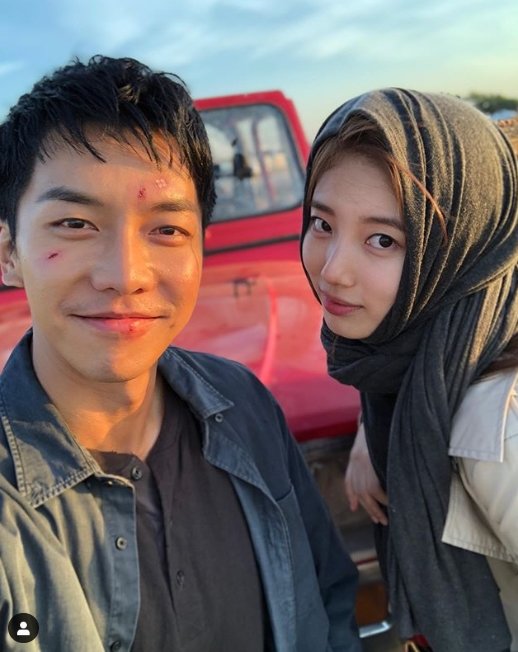 Bae Suzy posted a picture on his SNS on the 27th with an article entitled Today is Vagabond Day.Bae Suzy in the public photo is with Lee Seung-gi during SBS gilt drama Vagabond shooting.Each of the two men and women who smile while wearing a scar dress and a hood captivates their eyes.Partner Lee Seung-gi also left a playful comment, saying, How do you see it in Paris?The fans who responded to the photos responded to I look forward to Harrys performance today and I am pretty even around the hood.On the other hand, SBS Vagabond is broadcast every Friday and Saturday at 10 pm.