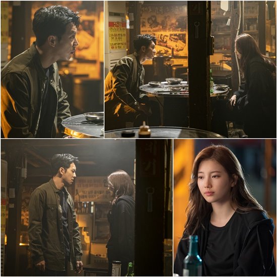 Vagabond Lee Seung-gi - Bae Suzy was spotted with a face-to-face screen where tears and tears crossed.In the last 4 episodes of SBSs Gamma Vagabond (VAGABOND), Cha Dal-gun and Bae Suzy were found to be involved in the crash, including John & Marks Jessica Lee (Moon Jeong-hee) and vice-captain Kim Woo-gi (Jang Hyuk-jin), and were threatened to remove tension after being threatened by suspicious strangers. I raised it.Above all, there was a decisive ending in which Cha Dal-gun visited Jessica Lee, who is suspected to be the most powerful behind the plane accident.Cha Dal-geon and Ko Hae-ri have focused their attention on finding the truth that they will go through to see if they will start a full-scale and direct counterattack on the giant conspiracy forces.In the fifth episode of Vagabond, which will be broadcast today (4th), we will show a screen with a heavy atmosphere somewhere between Lee Seung-gi and Bae Suzy.In the drama, a chadal gun and a confession that I met at a cannon house in a comfortable night in the drama are sharing a bottle of shochu with a hard face.In the meantime, the situation is unfolding, such as pouring anger toward the confession sitting up and grabbing the arm of the confession to go out.With the serious atmosphere in the tears in the eyes of the confession, I am sure that the plot is hidden in the plane terrorist accident, and I wonder what kind of cracks will occur between the two people who have been united and have been through adversity together.We are encouraged by the many reactions from viewers that it is interesting because of the development that exceeds expectations every time, the production company said. We want to expect the main broadcast five times to see if Chadal-gun and Gohari will face the hardships of internal conflicts as well as attacks by external enemies, and what kind of major confrontation will take place.Today (4th) airs at 10 p.m.Photo = Celltrion Entertainment