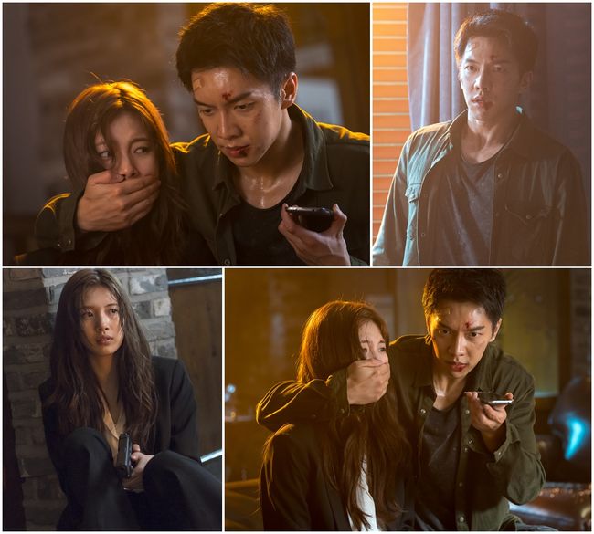 The edge of the dark cliff, the death match!Vagabond Lee Seung-gi - Bae Suzy will once again show Lip Mocking Two Shots in the moment of the desperate Danger.SBS gilt drama Vagabond (VAGABOND) (playwright Jang Young-chul, director Yoo In-sik / production Celltrion Healthcare Entertainment CEO Park Jae-sam) is a man involved in the crash of a private passenger plane, repeating the reversal story in the intelligence action melody Reversal story that uncovers a huge national corruption hidden in the concealed truth. The story is a blockbuster scale, and the hot summer days of the water-raising actors are added to the story.In particular, in the last five episodes, it recorded 11.5% (Nilson Korea national) ratings, renewed its own record once again, and it was the first place in all programs broadcast on terrestrial, cable, and general broadcasting in the same time zone.Above all, in the last five episodes, Cha Dal-geon and Bae Suzy were greatly frustrated by the fact that the video in the cloud, which is crucial evidence to prove that they were behind the crash, had disappeared.Cha Dal-geon went to Cheong Wa Dae and met Jeong Kook-pyo (Baek Yoon-sik), and the accident occurred as a terrorist attack, and the video containing the terrorists face disappeared within the NIS, turning the scene over and showing a step closer to solving the case.In the 6th episode of Vagabond, which will be broadcast on the 5th (Today), Lee Seung-gi will unveil another chapter of Reversal story with a two-shot silence that is covering the mouth of Bae Suzy, who is in a lot of fear.In the play, Cha Dal-geon is looking at somewhere with a tired face, while Goh Hae-ri is shaking with his hand in his hand with his sweaty face.Then, after holding a terrified confession in his arms, he closes his mouth and holds a cell phone in one hand and tries to talk to someone.In the last broadcast, he and Yoon Han-ki (Kim Min-jong) are curious about what else the trials have been done to Cha Dal-gun, who is heading to the NISs safe house, and what other Danger and suffering the two have faced.The screw-to-shot scene, which features complex emotional expressions by Lee Seung-gi and Bae Suzy, was filmed at a studio located in Hajseok-dong, Paju, Gyeonggi-do.Lee Seung-gi and Bae Suzy arrived at the filming site early to prepare for the two-shot action scene that was followed by Morocco shooting again.In the middle of the filming, I did not leave the place even during the given break time, but sat side by side, put down the script on the floor, watched together, and made the production team happy with a sincere and enthusiastic attitude of practicing the next scene.The breathing of the two people who spread the Hot Summer Days while caring for each other further enhanced the perfection of the scene and encouraged the heat of the scene.I was grateful to the actors who always did their best and their best even when they had to do both the hard work and the deep emotional performance, so that they felt that there was no easy scene, said Celltrion Healthcare Entertainment. I also want to look forward to the six episodes of Lee Seung-gi and Bae Suzys desperate struggles.The sixth episode of Vagabond airs at 10 p.m. on the 5th (tonight).