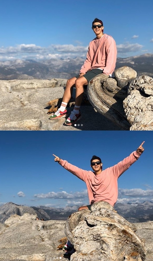 Actor Lee Ki-woo has released a picture of enjoying nature.On Wednesday, Lee Ki-woo posted several photos and articles on his Instagram account.In the photo, Lee Ki-woo is sitting on a rock against the backdrop of a blue sky and staring at Camera.Lee Ki-woo wrote in the post, Man is pink. Sky is Blue. Need correction.Lee Ki-woo appeared on SBS Drama Doctor Detective which was recently concluded.