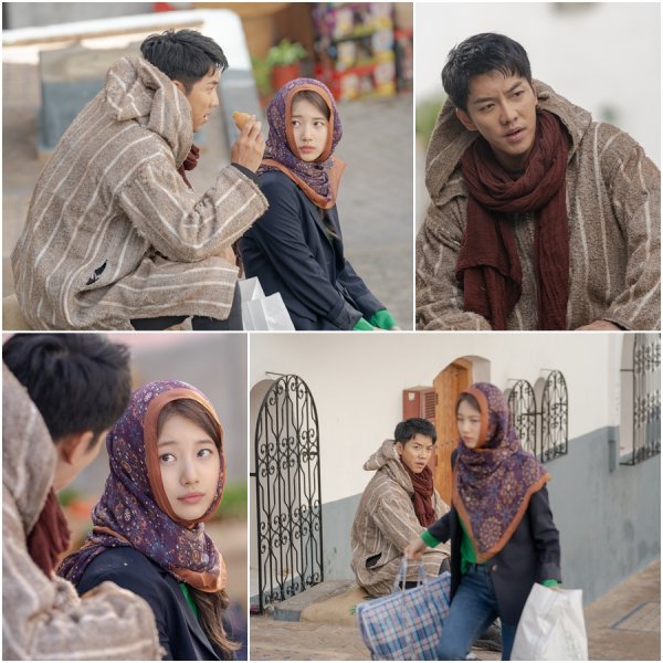 Vagabond Lee Seung-gi X reservoir Why is this? Lee Seung-gi of Vagabond - The explosion Morocco Street Two Shot, which is filled with sadness just by looking at the reservoir, was released.SBS gilt drama Vagabond (VAGABOND) (playwright Jang Young-chul, director Yoo In-sik / production Celltrion Entertainment CEO Park Jae-sam) is an intelligence action melody that uncovers a huge national corruption hidden in the concealed truth of a man involved in the crash of a civil-port passenger plane.Especially, the behind-the-scenes person who caused the accident and the inside of the conspiracy are gradually getting rid of the veil, and the development is accelerated in earnest, and every time the unpredictable reversals are poured out, giving viewers the fun of reasoning.In this regard, the 7th episode of Vagabond, which will be broadcast at 10 p.m. on the 11th (tonight), will feature a Morocco Street two-shot reunited at Morocco Street with Lee Seung-gi and the reservoirs acting in a strange way.In the play, Cha Dal-geon is sitting in front of him with a can of clothes and a thin eye, and Gohari also appears in a shabby disguise wearing a hijab.The chadalgeon, who ate the bread that Gohari handed over, is a haggard figure, but he looks around with a full alertness, and the confession, who appears with a heavy burden with both hands, looks at the chadalgeon with a sad look.The two have been struggling with big and small conflicts every time, but they have been building up a bad fortune by collecting their minds at a decisive moment.I am curious about what other colostrum situations they will experience.Lee Seung-gi and the Morocco Street Two Shot scene of the reservoir were conducted in search of a corner of Morocco.Especially in this scene, Lee Seung-gi and the reservoir had to act in a disguise that was different from the previous appearance.Lee Seung-gi and the reservoir, who were born and first wearing a cape and hijab like Das Vader, were well suited but could not hide their laughter.Then, when the film began in earnest, Lee Seung-gi, who naturally used the sudden class-studded mode, and Chemie, a reservoir that emanated the adorable like Hizabed Shrek Cat, made the scene into a laughing sea with a laugh synergy effect.On the other hand, the filming was a realistic filming with the local atmosphere without any control, so Lee Seung-gi and the drainage area were filled with various variables and unexpected situations. At this time, Lee Seung-gi and the drainage area showed a high concentration with a calm and calm attitude without any embarrassment or agitation.The seventh broadcast will make you feel that Lee Seung-gi and the reservoir chemi are more Explosion in Vagabond, said Celltrion Entertainment, a production company. The second visit to Morocco is full of more thrilling and tense episodes.I hope you will use your own room to see what amazing story you have.Meanwhile, the 7th episode of SBS gilt drama Vagabond will air at 10 p.m. on the 11th (tonight).