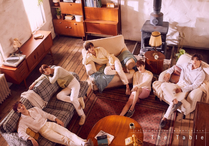 Group NUEST (JR, Aron, Baekho, Minhyun, and Ren) released the first group official photo and trailer video of the Mini 7th album The Table.The agency, Pledice Entertainment, released the version of the groups official photo Pieces Of Pie and Trailer video through the official SNS channel of NUEST at 0:00 pm on the afternoon of the 11th and today (12th), and the fantastic harmony of each of the five NUEST members combined to bring the comeback atmosphere to its peak.First, NUEST in the group official photo sat on the sofa naturally in the living room where the autumn sensibility felt deep, and leaned on the sofa to convey the cozy atmosphere, adding to the careless but soft eyes.In the Trailer video, NUEST is talking about eating pies at an outdoor table where the languid sunshine enters the leaves, and even the viewers are filled with happiness. The scene of running into the house to avoid the showers is leading to a hot reaction that makes them feel like watching a youth movie.However, the member JR picked up the phone at the sound of the telephone bell breaking the calmness, but the phone was cut off immediately and the tension was tense.At the same time, while someone with an invitation written The Table appears and the video is finished and stimulates curiosity, attention is focused on what story NUEST will tell through this new news.As such, NUEST, which is at the center of the topic every day, is releasing a variety of contents sequentially starting with the pre-trailer, and it conveys a different atmosphere of resolution than before, causing a bigger repercussions.Expectations for the Mini 7th album The Table, which will be presented by those who foresee a new change, are soaring to the highest level.Meanwhile, NUEST will release its mini-7 album The Table through various music sites at 6 p.m. on the 21st.