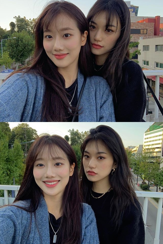 Lee Na-eun posted two photos on her Instagram account on Wednesday with three heart emojis, followed by a life-size four-cut shot with Kim Do-yeon without writing.Lee Na-eun and Kim Do-yeon in the public photos capture their attention with their opposite charm.If Lee Na-eun shows off her beauty, Kim Do-yeon shows off her beauty.Meanwhile, April member Lee Na-eun is currently appearing in MBC drama How to Found a Day.