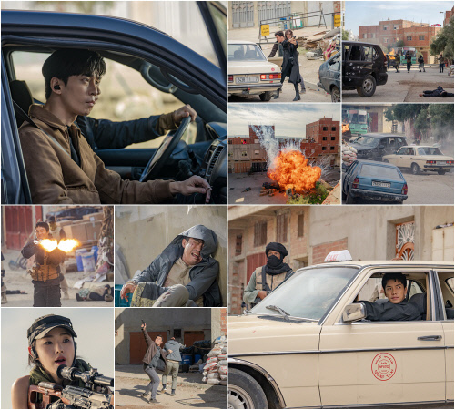 In the 8th episode of SBS gilt drama Vagabond (VAGABOND), which aired on the 12th, after Cha Dal-gun (Lee Seung-gi), Bae Suzy and Shin Sung-rok arrested Kim if (Jang Hyuk-jin), Kim Ifs life-seeking enemy threat was caught. The sign was drawn.In particular, the high-quality group action scene in the second half of Morocco has soared to 11.34% of the highest audience rating, which has simply stopped everyones remote control.The 2049 audience rating also recorded 4.8%, which was more than three times higher than other works.Above all, on this day, Lee Seung-gi - Bae Suzy - Shin Sung-rok - Shin Seung-Hwan and others who tried to hide the truth by somehow killing Jang Hyuk-jin and trying to repatriate it to the country.While Cha Dal-geon jumped bare-handed and captured Kim if, along with NIS agents such as Gohari, Kitaewoong, and Kim Se-hoon, Lily (Park Ain) and Kim Do-soo (Choi Dae-cheol), who were hired to remove Kim if, started the attack.When Cha Dal-geon and Bae Suzy secretly followed the group of taewoong who had left them, Kitawoong, who witnessed the mortar of the mercenaries, stopped moving, but Lily and Kim Do-soo were shot indiscriminately.At this time, Cha Dal-gun and Bae Suzy, who sensed the danger after hearing the gunshots, joined, and faced the bullets to save Kim If with Kitaewoong, Kim Seung-Hwan and others.But in this process, he saw his team members die in front of him, and was in extreme anger.In particular, viewers cited the moment when Kiewoong turned around, blowing up the vehicle with his sleek body movements and precise aim as the most breathtaking moment & movie-like scene.In addition, Morocco local actors have created an overwhelming spectacular scene of large-scale shooting scenes and car bombing scenes, which have been added to many people, making them feel the essence of Blockbuster LLC spy action.It airs at 10 p.m. on the 18th.Photo Celltrion Entertainment