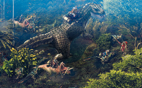 넥슨이 자체 개발한 인공지능(AI)을 활용한 모바일 다중접속역할수행게임(MMORPG) ‘듀랑고’가 16일 서비스를 종료한다./넥슨 제공