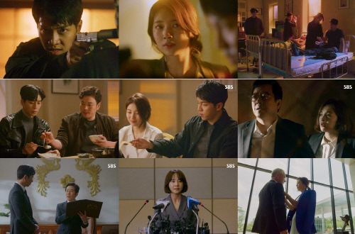 The ratings of the 9th, 2nd and 3rd episodes of Vagabond, which aired on the 18th, were 7.3% (All states 7.0%), 9.0% (All states 8.6%), and 10.8% (All states 10.6%), respectively, based on the Nielsen Korea metropolitan area (hereinafter the same), and rose to 11.71% by the latter half.On the day of the show, Cha Dal-gun (Lee Seung-gi), Bae Suzy, Kitaoong (Shin Seong-rok), and Kim Se-hoon (Shin Seung-hwan) struggled to save Kim Song Yuqi (Jang Hyuk-jin), who was shot, and Dal-gun especially pulled his blood for Song Yuqi, who was bleeding heavily. He was drawn to do his best.In addition, Gong Hwa-sook (played by Hwang Bo-ra) deliberately cooperated with Min Jae-sik (played by Jung Man-sik) according to the intention of Kang Ju-cheol (played by Lee Ki-young), who fell into the slope.She then called the chicken house to treat the NIS staff with chicken, and quietly gave her the code name Vagabond.She then wrote down an emergency text to the delivery man who arrived.As the day changed, taewoong soon became nervous when he realized that they were actually assassins through the phone calls of the owner of the chicken house (Kim Sun-young) and the NIS director (Kim Jong-soo) who had been called after the arrival of Hwang team leader and support teams.In particular, Dalgan suspected the support team with a silencer in the gun, and deliberately became popular, and then he shot a scene with them.Harry wondered about Mickey (Ryu Won), who had just come in, and then confronted the support team tightly, but he only watched it as the order of nationality.The 10th episode of Vagabond will air at 10 p.m. on the 19th.Photos  SBS