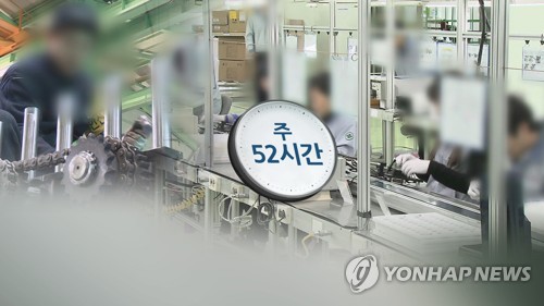 中企 주52시간 넉달 남았는데…39% "준비 미흡" (CG) [연합뉴스TV 제공]