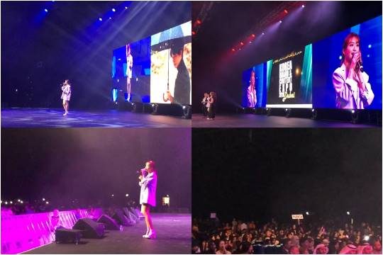 Singer Punch recently attended the 2019 Dubai Hallyu Expo K-Pop concert at the UAE Dubai World Trade Center.Punch called Drama Dawn of the Sun OST Everytime, Dokkaebi OST Stay With Me, Lovers of the Moon - Bobo Sensei OST Say Yes, Hotel Deluna OST Done For Me live.Fans who brought plan cards to see the main character of the Korean Wave Drama OST craze attracted attention.As Punch began singing, local fans warmed up the night of Dubai with a loud shout and a Korean tug.The concert was joined by about 15,000 fans.Punch is meeting with fans of All States for his first All States tour First Story: Day Like Drama.October 27th Daegu Ayang Art Center, November 7th Gwangju Culture and Arts Center, December 25th Jeonju Samsung Cultural Center, December 29th Seongnam Art Center performance.