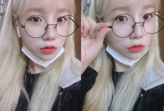Jo Yu-ri of group IZ*ONE thanked those who celebrated her birthday.Jo Yu-ri posted two photos on the official SNS account of IZ*ONE on the 23rd, along with an article entitled Thank You for Happy Birthday.Jo Yu-ri in the open photo stares at the camera with a white mask on a round glass under his chin.He flaunted his fresh visuals with white skin and blonde hair.In addition, Jo Yu-ri attracted attention by radiating cute charm such as raising one side of glass with round eyes.Meanwhile, IZ*ONE, which Jo Yu-ri belongs to, is about to release the movie IZ On Me: The Movie, which features the live performance of the first concert on the 15th of next month.