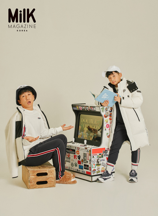 A picture of Yoo Se-yoon Minha Wealthy has been released.A picture with global sports brands Fila (FILA) and Bone G Yoo Se-yoon Wealthy was released in the November issue of Milk Korea, a French licensed kids fashion magazine.This family fashion picture with comedian Yoo Se-yoon and son Minha showed essential items of winter fashion that show the iconic colors of Fila such as white, black, red and navy with the theme of winter fashion with retro sensibility.kim myeong-mi