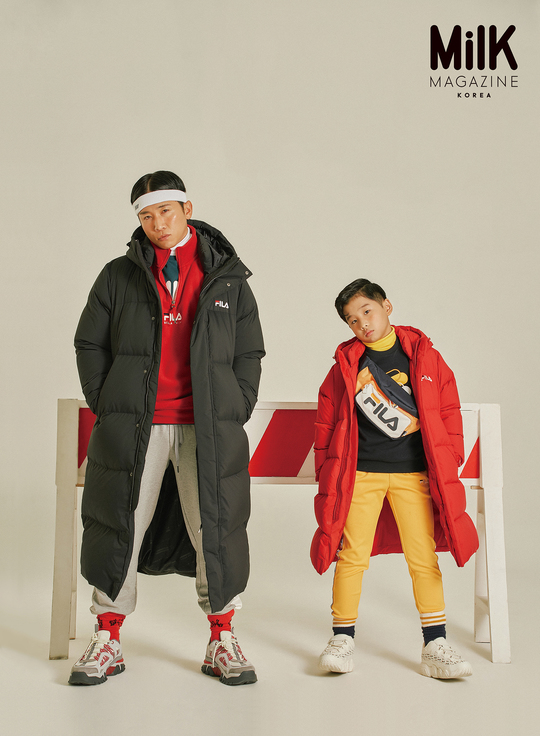 A picture of Yoo Se-yoon Minha Wealthy has been released.A picture with global sports brands Fila (FILA) and Bone G Yoo Se-yoon Wealthy was released in the November issue of Milk Korea, a French licensed kids fashion magazine.This family fashion picture with comedian Yoo Se-yoon and son Minha showed essential items of winter fashion that show the iconic colors of Fila such as white, black, red and navy with the theme of winter fashion with retro sensibility.kim myeong-mi