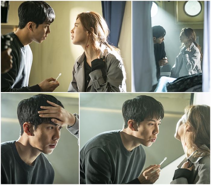 Romantic footage has been captured of Vagabond Lee Seung-gi and Bae Suzy sharing a touch.SBS gilt drama Vagabond (playwright Jang Young-chul, Jeong Kyung-soon, directed by Yoo In-sik) is an intelligence action melody that digs into a huge national corruption hidden in a concealed truth by a man involved in a civil-port passenger plane crash.The tension of the story is at its peak as Lee Seung-gi and Bae Suzy struggle for Song Yuqi on the court of law for those who bought Kim Song Yuqi (Jang Hyuk-jin) and Kim Song Yuqi.Before the 11th episode on the 25th, the production team released a picture of Lee Seung-gi and Bae Suzy sitting on the bed in a narrow tight room on the ship.It is a scene in which Cha Dal-gun treats the wound on the neck of the confession.The confession is a frowning expression as if it is painful, and the chadal gun is not sure what to do. After carefully approaching, he wipes the wound with a towel and applies medicine.Then he looks at the face of the confessional as if surprised by the distance closer than expected, and the cheeks and ears are red.Moreover, as the confessional looks at the chadal gun and looks at his forehead, he casts a romantic airflow.In the last broadcast, Cha Dal-gun, Gohari, and Prince Edward Island Parks secretary, Mickey (Ryu Won), took Kim Song Yuqi to a freighter bound for Korea with the help of Prince Edward Island Park (Lee Kyung-young).What happened in the sealed line is causing curiosity about whether the neck of the confessional is hurt and whether the four people can step on the Korean land safely.Lee Seung-gi and Bae Suzy together, Ship Room Two Shot was shot at the original set in Paju, Gyeonggi Province.The atmosphere of the scene was also shaken by the long-time pink mood shot that came to the two people who had been breathing with intense action gods every time.Yoo In-sik told the two men, You can get as close as you can from the line you can not reach your face. Lee Seung-gi and Bae Suzy looked at each other shamefully and laughed at each other when they met their eyes.Lee Seung-gi also showed a humorous atmosphere of humorously releasing the atmosphere of the rather rigid scene, such as hitting a playful ad-lib during rehearsals and making Bae Suzy laugh all the time.Celltrion Entertainment said, We are doing more than expected because we are good actors. The whole story of Lee Seung-gi and Bae Suzys sweet and bloody two-shot will be released through this broadcast.Please look forward to it, he said.The 11th episode of Vagabond airs at 10 p.m. on Saturday night.