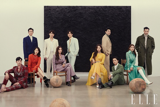 The November issue of Elle with 11 actors from Entertainment (Peoples Enter) who perform with sincerity, Kwon Yul, Kim Sung-gyu, David McGuinness, Uhm Jung-hwa, Lee Ga-seop, Lee Je-hoon, Lee Ha-nui, Cho Jin-woong, Choi Soo-young, Choi Won-young and Han Ye-ri, was released.During the 24th Pusan ​​International Film Festival, which was just over, this photo shoot was held at Haeundae Cho Hyun Gallery and was planned to celebrate the 100th anniversary of Korean movies.During this festival, the human enter held a Global Open Seminar with People event with the heart of celebrating the 100th anniversary of Korean film under the slogan Extend to people and go to the content.It has attracted attention as an activity to gong yoo the business and vision of global contents centered on artists and creators in the multi-platform era.In particular, the production of the omnibus project Shame (SHAME) collaborating with human enter and director Mike Figgis attracted the attention of foreign media such as The Hollywood Reporter, Screen Daily, and Variety.On the day of shooting Elle, 11 actors gathered in one place for a long time talked with each other in a relaxed manner and created a cheerful atmosphere all the time.Synergy of attractive actors who are loved in various works can be found in public pictures.Especially in the group cut with 11 people, the colorful energy and charisma of Actors dressed in different color costumes are in great harmony.In the interview, I was able to confirm the passion for the love and acting of the actors in Korean movies.I feel proud as a member of the film industry, said Cho Jin-woong, about his testimony on the 100th anniversary of Korean movies.I think that we have a really clear history when we hear the word 100th anniversary.I do not want to end up giving meaning to monumental numbers, but I want to meet with filmmakers and talk a lot based on this opportunity. In addition, Uhm Jung-hwa said, As a generation that grew up watching Hollywood movies and Hong Kong movies, there was a time when I thought, Oh, when can we do that?But today, after a lot of people have been constantly trying and creating it, I am happy and proud when I see people around the world know and like Korean movies. More photos and interviews of this picture, which is the charm of 11 actors, can be found in the November issue of Elle and on the homepage.