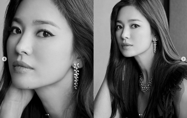Actor Song Hye-kyo showed off her extraordinary Aura with black and white photosSong Hye-kyo posted two photo shoots on his Instagram account of 24 Days.In the photo, Song Hye-kyo stares at the camera, dressed in elegant dresses and accessories.The photo was treated in black and white, which led to a reaction that doubled the alluring atmosphere.Song Hye-kyo is appearing through various brand events after her divorce from her ex-husband Song Jung-ki in July. Her next film is reviewing Lee Ju-youngs film Anna.
