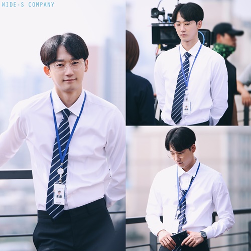 화이트헤어칼라 이미지