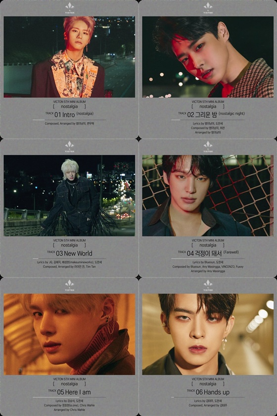 Victon (VICTON), who breaks the long Blady and returns to the six-man system, raised expectations for a comeback with the song Miri.PlayM Entertainment, a subsidiary company, unveiled the Highlight Medley Teaser of the mini 5th album Nostalgia through the official SNS and fan cafe at 0:00 on the 28th.In the two-minute Teaser, six Miri listening songs were released along with the images of the members, including Nostalgia, New World, Im worried, Here I am and Hands up.In the background of the city night, the charismatic visuals of the Victon members and the complete songs of the sensual sound caught the eyes and ears at once, stimulating the curiosity about the album that has not yet been released.Especially, the title song Nostalgia Night, which expresses the night that misses the past love, has raised the expectation by eruing the exquisite harmony of the lyrics and powerful melody connecting May Ae.Victon is releasing the attractions such as concept photo, video trailer, and highlight medley, and is raising the atmosphere before comeback.Victon broke a long-time Blady on November 4 and announced that he will return to the first six-person album nostalgia except for Han Seung-woo in a year and five months.Victon will offer a different charm with the album nostalgia, which expresses the longing for love and people.After Han Seung-woo and Choi Byung-chan appeared on Mnet Produce X101 in May, they have been reexamined. After the recent fan meeting, pictorial and advertising shooting schedule, Viktons comeback, which is showing a sharp rise, is attracting attention.