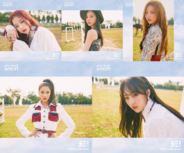 Group BVNDIT (Bandits) has released two new versions of its album, Official Photos.BVNDIT (Yiyeon, Song Hee, Jung Woo, Simyeong, Seung Eun) uploaded the first Mini album BE! first and second official photos through the official SNS account at 0:00 on the 28th and 29th.BE!, which was released in two versions over two days, attracts attention with its unique concept related to riding.In the first official photo released one day earlier, you can see the five members of BVNDIT (Bandits) that emit intense force with brown horses.In the individual cut, the charismatic eyes of the members stand out, and in the group cut, Yiyeon, who was on the horse, made a deep impression.The second official photo is more bright and bright in color.BVNDIT (Bandits) poses with their individuality in the outdoor riding area, and a picturesque group cut also gives the viewer a mysterious and exotic atmosphere.BVNDIT (Bandits) released two versions of its official photo, signaling a fresh concept that is different from others.It is noteworthy what kind of music and stage will be shown through the first Mini album BE!BVNDITs first mini album BE! will be released on November 5th at 6 pm on various online music sites.