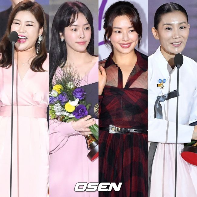 Stars who have gained prominence in each field, including singers, directors, comedians, actors, and voice actors, won the South Korea 2019 Popular Culture Art Prize.At the 10th South Korea Popular Culture Art Prize (2019) held at the Olympic Hall in Jamsil-gu, Seoul on the afternoon of the 30th, stars such as Song Ga-in, Han Ji-min, Lee Ha-nui, Kim Seo-hyung, Yum Jung-ah and Kim Nam-gil won the Popular Culture Art Prize It raised the status of culture and art.Singer Yang Hee-eun, Actor Hye-ja Kim received the Silver Medal of Culture, MC and singer Bae Cheol-soo, Sungwoo and Actor Kim Ki-hyun, filming director Hong Kyung-pyo and Actor Yum Jung-ah received the Presidential Citation, and Actor Kim Nam-gil, Han Ji-min, Kim Seo-hyung, singer Kim Wan-sun and Gag Woman Song Eun He was awarded the prime ministers commendation.Actor Lee Ha-nui, Jin Sun-gyu, Ryu Joon-yeol, Jeong Hae-in and trot singer Song Ga-in were also awarded the Minister of Culture, Sports and Tourism.Song Ga-in expressed his joy on the day, saying, I received the Minister of Culture and Tourism Award. On that day, she also gave a speech to the award by singing trots on stage.Lee Ha-nui, who won the same award as Song Ga-in, was named as a 10-million-actor actor in the movie Extreme Job (director Lee Byung-hun), which was released earlier this year, as a full-fledged solver of the drug class, and played the role of Park Kyung-sun, a prosecutor who took the evil group in the drama The Fever Priest.Both movies and dramas are running on the road to the box office and are firmly established.Lee Ha-nui also expressed gratitude for saying thank you.Popular Culture Art Prize is a government award system to raise the social status of popular culture and arts and the motivation of the Korean Artists Welfare Foundation.Kim Seo-hyung, who received the prime ministers commendation, took on the character of entrance examination coordinator Kim Joo-young in the drama SKY Castle, revealing his charisma that he could not meet, leading the box office of the work.Kim Seo-hyung said, I am the biggest prize I have ever received. He enjoyed the joy of winning the award with Yum Jung-ah, who starred in the award.Kim Nam-gil, who won the prime ministers award, also said, I have been loved more this year than I have ever lived, and I will continue to make efforts to become a Korean Artists Welfare Foundation with everyone here.DB