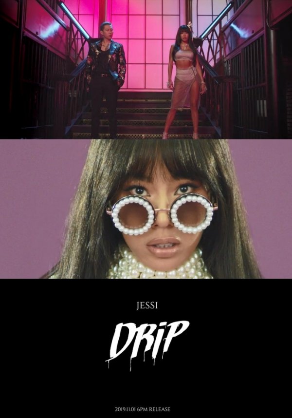 Jessie X Jay Park announces Drip today (first day) My Own Style Singers Jessie and Jay Park united.Jessie will unveil soundtrack and music video of the new digital single Drip through various online soundtrack sites at 6 pm on the 1st.Jessie, who opened her first activity after her pination in September with the intense Hip hop genre single Who Dat B (Hot That Bee), which contains a message for herself, is a song that expresses Jessies confidence and style like a song name meaning my own style and feeling.AOMGs head and singer-songwriter Jay Park has also participated in Music Video with feature, attracting more attention with the combination of two hip hop scene trends that can rap, sing and perform.The trap-based Hip hop genre Drip is a mix of dreamy fluxy synth, intense rap with Jessies color pouring over heavy 808 base, and Jay Parks dynamic rap.Especially, the combination of addictive hooks and 808 bass sound of the refrain part is minimal and you can feel the full sound.Jessie has already worked on music several times through Jay Parks RUN IT (Run It) and Maniacs MoneyMakerz (Money Makers), so she is expecting this new song as well.Music Video, which will be released with soundtrack, also boasts high quality.Music Video features Jessie, who is trying to shake all such masks and go her way, unlike the real fakes hidden behind the masks of the present age.Jessie will express the artifact of life that she wants to walk with strong confidence in Music Video, and will capture the eyes and ears of music fans at the same time with colorful visuals.