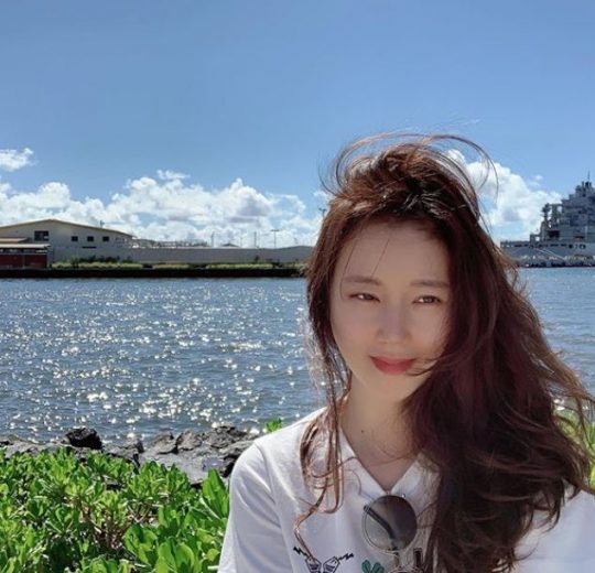 Actor Moon Chae-won has revealed his relaxed daily life.Moon Chae-won posted a picture on his SNS account on the 3rd with one emoticon.Moon Chae-won, in the open photo, stood in front of the camera in the background of the natural scenery, and he showed off his innocent beauty with his long hair.