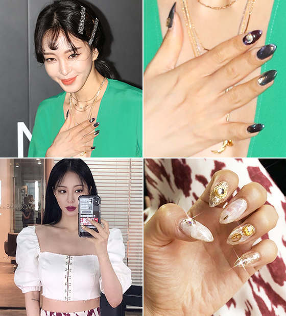 아몬드네일 이미지