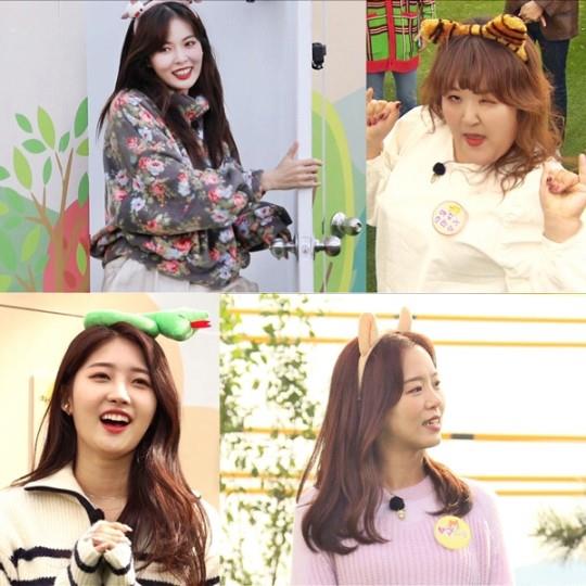 Singers Hyona, Everglow Sihyun, actor Kang Han-Na and gagwoman Lee Guk-joo appear on Running Man.On the 10th, SBS entertainment program Running Man will be featured as a guest by Hyona, Kang Han-Na, Lee Guk-joo and Everglow Shihyun to race for the identity of prohibited animals that have sneaked into animal farms.Hyona has shown unstoppable talk and charm in her long-time entertainment appearance, and has led to the admiration of Yoo Jae-Suk.Yoo Jae-Suk mentioned PSY, head of the companys Pination, Hyuna, saying, PSY said, Do not say a lot of Hyona, please dance a lot.But Hyuna is now a god of talk. Everglow is not only showing an unidentified personal period, but also showing off the charm of new artists by showing off the girl group senior Hyona and pleasant chemistry.In addition, Kang Han-Na surprised the members with the unconventional and extraordinary recent release, and Lee Guk-joo also attracted attention with the sense of entertainment and the honey chemistry with the members.The combination of Hyona, Kang Han-Na, Lee Guk-joo and Everglow will give a fresh smile, and this week Running Man will be broadcast at 5 pm on the 10th.