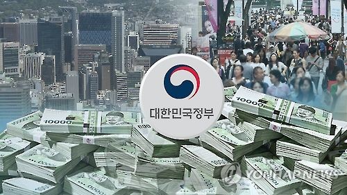 내년 나라살림 400조 돌파…나랏빚은 682조(CG) [연합뉴스TV 제공]