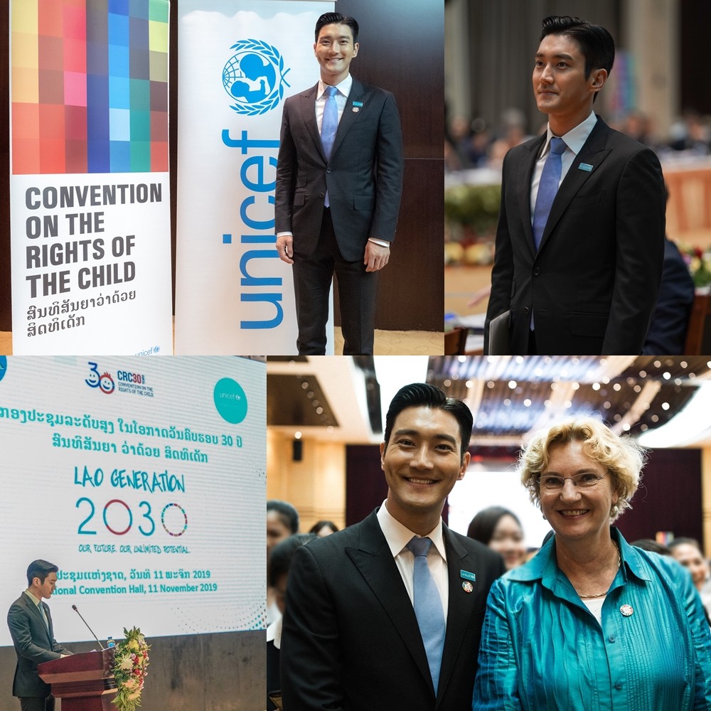 Choi Siwon, a member of Super Junior and an actor, became the first UNICEF East Asia Pacific Ocean ambassador in Korea.Choi Choi Siwon was the UNICEF East Asia Pacific Ocean Regional Friendship Ambassador at the Laos Generation 2030 Forum in Vientiane held in Laos Vientiane on the 11th (local time) to mark the 30th anniversary of the adoption of the UNChild Rights Convention. He was appointed to the Ambassador for East Asia Pacific Regional.The fact that Korean artists became goodwill ambassadors representing the East AsiaPacific Ocean region of UNICEF is the result of Choi Siwons first recognition of Choi Siwons high popularity and influence in the East AsiaPacific Ocean region as well as the authenticity that has been working to promote Child rights since 2010.Choi Siwon said, I am very pleased to be appointed as a goodwill ambassador for the East AsiaPacific Ocean region.In the meantime, I felt a sense of mission by visiting various countries and having a special experience of meeting children and their families directly.I will do my best to help children in the East AsiaPacific Ocean area in the future. Choi Siwon, who participated in various UNICEF campaigns through steady talent donations since 2010, was selected as a special representative of the UNICEF Korea Committee in November 2015 and worked to promote Child rights.Last year, he attended the opening ceremony of the 5th ASEAN Childrens Forum (ACF) as a keynote speaker, appealed for interest in Child Human Rights, and appeared on Thailands local fundraising show The Blue Carpet Show, where he took the lead for Child Rights, winning more than $500,000 in fundraising.In the future, Choi Siwon will continue his activities as a UNICEF East AsiaPacific Ocean Goodwill Ambassador to protect children in the online environment, as well as to protect childrens rights such as health, education and equality.