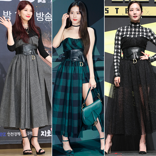 Trend-conscious stars show off their styles in official appearances, and this year, many of them competed in fashion-style styling, wearing the same items at other events.I picked out five hot costumes chosen by the stars.Han Yeeseul matched the cat-like eyeline with a clear red lip, which she lovingly unfurled with a sensual look with a blue dress.Lee Min-jung wore the dress to attend the art exhibition; he wore a natural upholstery with see-through bangs and completed a sophisticated styling with a handbag in one hand.Singer Sunmi, Jessica, as well as actors Lee Cheong-a, Son Dam-bi and model Han Hye-jin were worn by many stars.I put my shirt in the shorts and put on a mule and sandal to make my legs look long.Jessica wore a black T-shirt, shorts and a jacket on the outside to make her feel different.Jessica wore her hair in a pearl embellished barbine and showcased her youthful look with an oversized jacket and high-waist shorts.Bae Suzy and Im Yoon-ah wore the same foot-toe short black wool cashel dress; Bae Suzy wore gold accessories and strap heels.Here he completed his stylish styling with a colorful nail art.Im Yoon-ah rolled up her sleeves in an inner dress, creating a more office-like, comfortable and neat production, where Im Yoon-ah matched the giddy stiletto heels.Han Hye-jin, as a model, attracted attention by digesting various dresses of foot nets at a perfect rate.Han Hye-jin boldly skipped the innerwear and produced a clique look or picked a tweed-based product to create a lovely atmosphere.Bae Suzy wore a black knit, a gray dress, a tube top Gingham check dress, and Park Min-young wearing a monochrome check knit and a mesh bustier dress.At the waist, they all wore a large saddle belt to emphasize the volume of the body.Among the recently launched collections, the red ruffle dress worn by model Kendall Jenner on the runway is popular, and despite its exposure design, it is loved by domestic and overseas stars.Girls Generation Hyoyeon was worn at the domestic launch event, and actor Sofia Carson was worn at the launch event in Rome.In addition to Sunmi, overseas famous fashion blogger Bae Suzy bubble, Camilla Co., etc. are attracting attention steadily with unique styling.The overlapping clothes of the stars, as it turns out, are hot clothes. Gita City and Isabel Marang and Balmang and Dior and Giambattista Bali