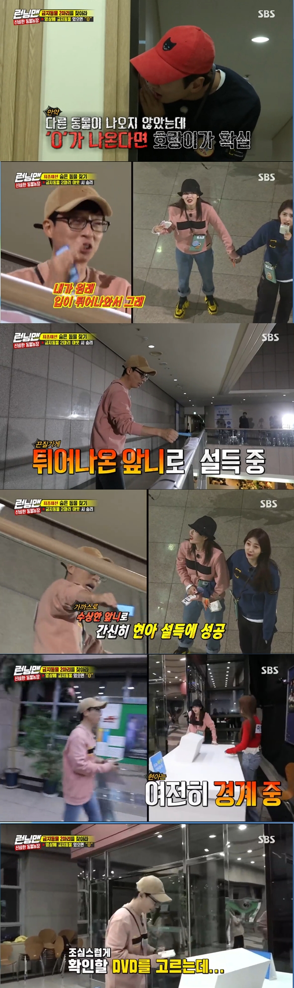 Hyuna was doing another Alone recording.In the SBS entertainment program Running Man broadcasted on the 17th night, a mysterious animal farm race was held last week to catch banned animals hidden among ordinary animals.The hints were mixed and the members were confused. Each hint was suspected of being an animal, but the members were not convinced.Yoo Jae-Suk, who did not write a DVD rental hint, found her to see the hint with Hyona.But Hyuna didnt come to him, wary of Yoo Jae-Suk.Yoo Jae-Suk persuaded her to keep looking at the hint, but Hyuna continued to suspect him, saying, Why do you see the front teeth?Eventually, Hyuna, who came to see the hint with Yoo Jae-Suk, seemed to take another genre of Alone, suspicious of everyone until the end.