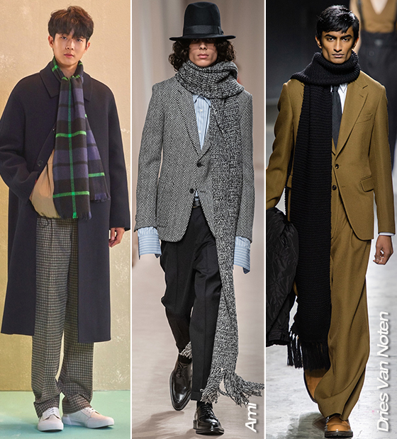 배우 최우식, 아미, 드리스 반 노튼 2019 F/W 컬렉션/사진=커스텀멜로우, Ami, Dries Van Noten