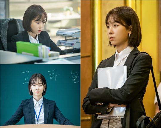 The scene still cut of actor Seo Hyun-jin, who appears in TVNs new monthly drama Black Dog, was released on the 20th.Black Dog tells the story of a social early-year high-rise teacher who became a fixed-term teacher struggling to survive by keeping his dreams at school.Previously, actors who do not need explanations such as Seo Hyun-jin, Lamiran, Hajun, Lee Chang-hoon, Jung Hae-gyun and Kim Hong-pa will be able to improve the perfection of the drama.Seo Hyun-jin played the role of a new fixed-term teacher, Goh Ha-neul, who is unfamiliar and awkward in all of the plays, but does not lose his passion to anyone.In the open photo, Goh-Hea is struggling to adapt to his teachers life, and his pupils shake as if he is embarrassed by everything he has experienced for a while, even his first day as a teacher who has long dreamed.In the ensuing photo, the sky is smiling with his name on the blackboard ambitiously.Unlike the first day, which was a little bit awkward, I wonder if the high sky in front of the denomination can be reborn as a true teacher.Seo Hyun-jin said, The sky has a big trauma, but it is a person who lives in front of it.It is a little weak, but at some moments it is the charm of the sky that does not lose what you think is right. At first, I was thinking about how to approach the sky because it had such a big trauma, he added. Now, the focus is on getting along with the actors around me.Seo Hyun-jin has completed the three-dimensional aspect of the sky with its distinctive delicacy, hardness, precision and softness, along with its appearance.It is impossible to imagine the sky, not the Seo Hyun-jin, he said. You can expect a new life character of Seo Hyun-jin to give a hot sympathy.Black Dog will be broadcast for the first time at 9:30 pm on the 16th of next month following the Get the Ghost.