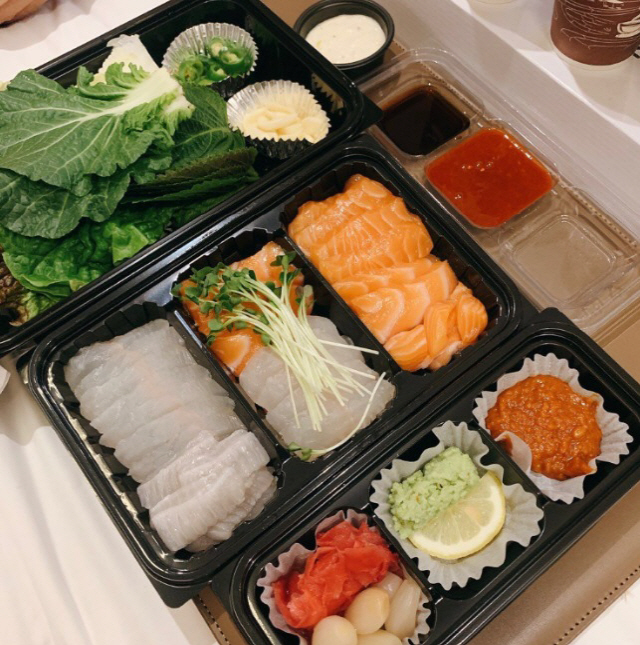 숙성회(단품) 2인