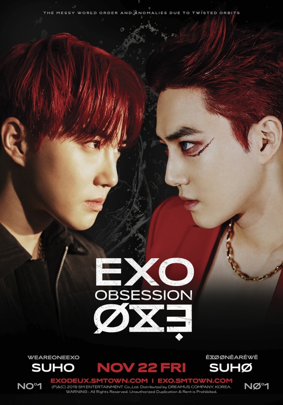 Top Idol group EXO member Suho gave an overwhelming presence through comeback Teaser.SM Entertainment, a subsidiary company, released the Teaser image of Suho, the last showdown runner of the promotion of #EXODEUX (#EXODUS) through EXO and X-EXO major SNS accounts on the 22nd.In Teaser, Suho reveals her mysterious charm with an extraordinary styling that shows her overwhelming presence with only chic eyes and raised expectations for a new album.EXOs regular 6th album OBSESSION will be released on the main domestic and overseas online music site at 6 pm on the 27th.The album included a total of 10 songs, including Korean and Chinese versions of the addictive hip-hop dance number Obsession.Among the songs included are Baby You Are (Baby Yu-ah) and Non Stop (Non Stop), which show romantic sensibility.Baby You Are is a sophisticated dance pop song with a folk element. You can feel the excitement of the moment when you meet your fateful opponent at first sight in the lyrics.Also, Non Stop is a dance song with bright brass and guitar sound on funky rhythm, and romantically expresses the feelings of love that can not be stopped for each other.