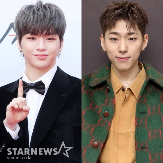 (왼쪽부터) 각각 '2017 AAA', '2018 AAA'에 참석했던 가수 강다니엘, 지코의 모습. /사진=스타뉴스