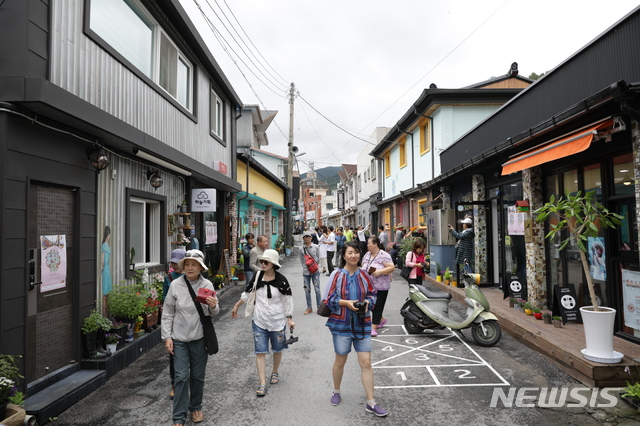 골목길 이미지