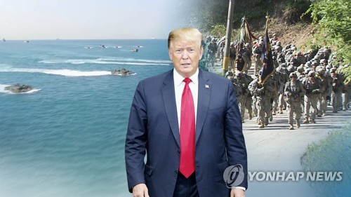 美국무부 "동맹 방위비 더내야…대통령 입장 분명" (CG) [연합뉴스TV 제공]