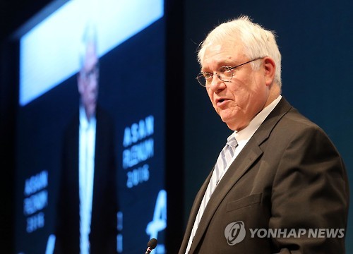 존 햄리 미국 전략국제문제연구소(CSIS) 회장 [연합뉴스 자료사진]