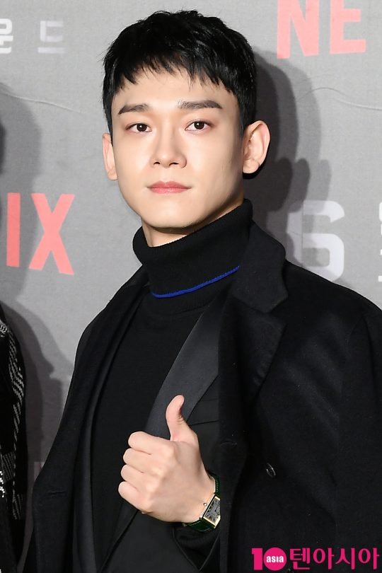 Group EXO Chen attended the Netflix 6 Underground green carpet event held at Seoul DDP (Dongdaemun Design Plaza) on the afternoon of the 2nd.The 6 Underground, starring Ryan Reynolds, Dave Franco, and Melanie Laurent, is an action blockbuster film about the biggest operation on the ground that they have become ghosts themselves, six Jung-yongwon who erased all past records as if they did not exist in the first place.