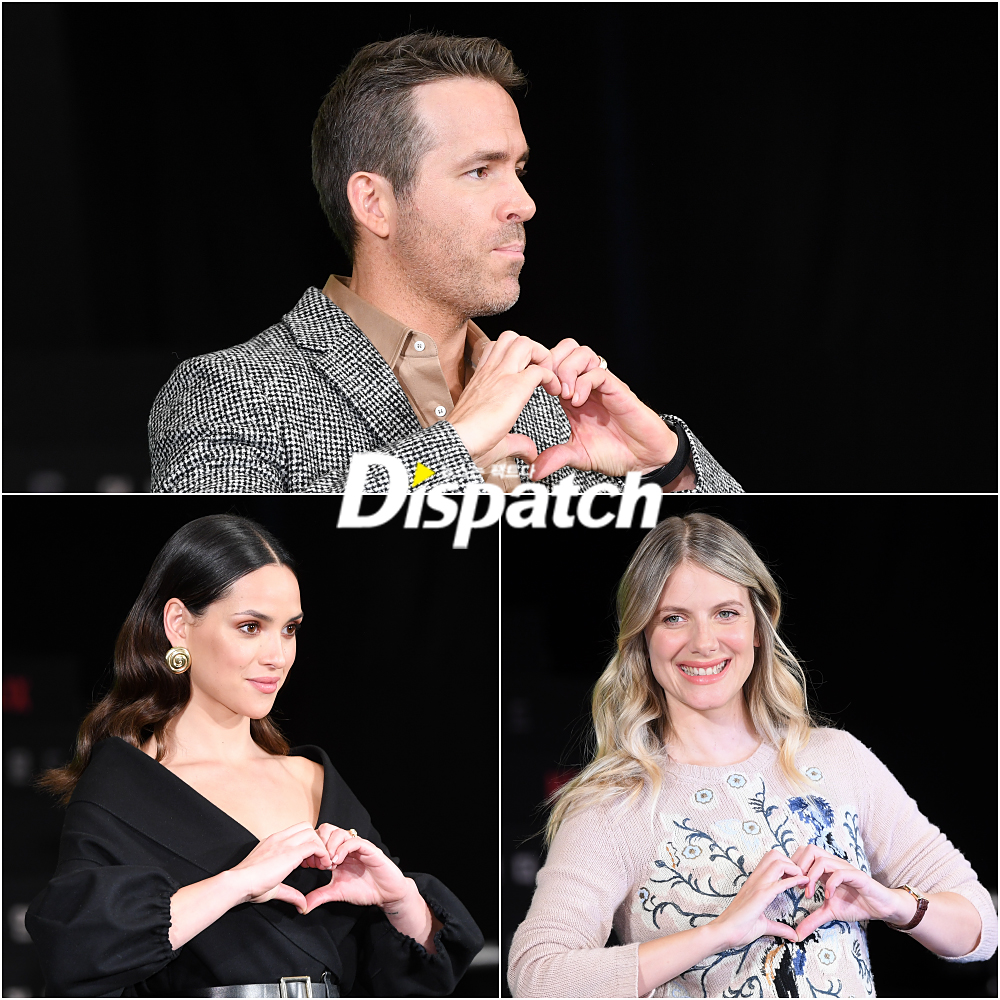 Hollywood Actor Lion Laynolds, Adria Arhona and Melanie Loring attended the Netflix 6 Underground press conference held at the Four Seasons Hotel Seoul in Dangju-dong, Jongno-gu, Seoul on the morning of the 2nd.The three Actors showed an extraordinary sense as they posed for hearts in their personal photo time.Meanwhile, 6 Underground is an action blockbuster featuring six Jeong-Yo-wons who erased all of their past records, and the largest operations on the ground by those who became ghosts themselves.It will be released on the 13th.The Love of the Sang Man (Lion Laynolds)Elegant Hearts (Adria Arhona)A lively smile (Melanie Laurent)