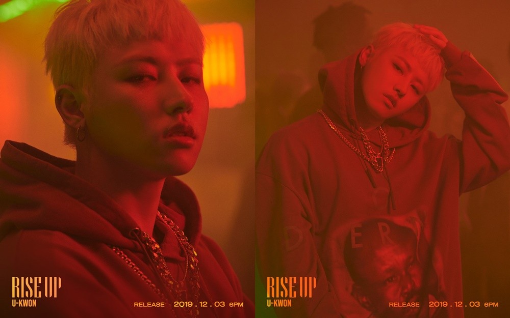 Group Block B (BlockB) U-Kwon showed off intense visuals in their first single Teaser.U-Kwons first single RISE UP (Rise Up) Teaser Image was released on the official Block B SNS channel on the 1st.In Image caption U-Kwon boasted a chic charm with casual outfits and unconventional styling.U-Kwon not only shows off his unique color through his first single RISE UP, but also the title FUEGO (Feat).Peace like the Reggae River)  (Puego) will show fresh combinations with singer Haha and Skull, and reggae-style songs of all time.