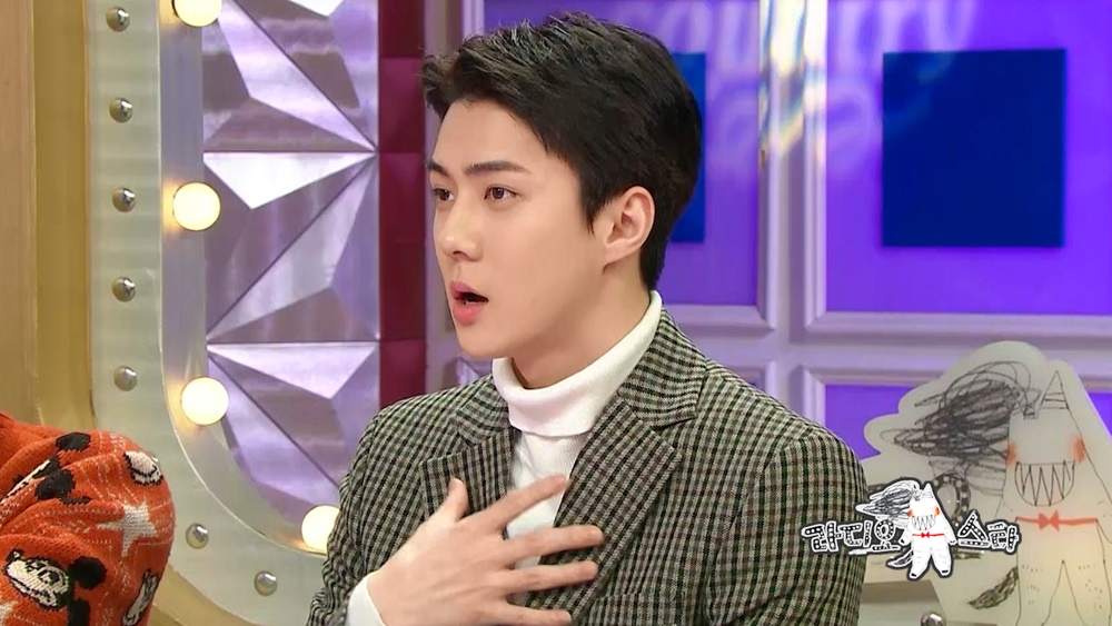 EXO Sehun appears on Radio Star, which surprises everyone by telling them about their aging concerns.It draws attention by releasing its monthly expenditure.MBC Radio Star (planned by Kim Gu-san / director Choi Haeng-ho and Kim Ji-woo), which is scheduled to air at 11:05 p.m. on Wednesday, will feature EXO Radio Star, starring EXO (EXO) Suho, Baekhyun, Chanyeol, Kai, Sehun and Chen.EXOs youngest Sehun surprises everyone by confessing aging; Sehun is worried that he is experiencing aging recently, and has embarrassed his older brothers and sisters.Chanyeol reveals the symptoms of aging in Sehun and focuses attention.Chanyeol is curious by telling the story of a diving trip by making an appointment, saying,  (Sehun) did not come after a while.Sehun reveals behind-the-scenes encounter with US President Ivana TrumpEXO was invited to the presidential dinner of President Ivana Trump in June to gather topics.At the time, Sehun added curiosity by Confessions that he was sweating cold ahead of his handshake with President Ivana Trump.Baekhyun also draws attention by revealing the huge monthly expenditures: the back door that everyone was surprised by the unexpected amount.Among them, EXO members will be the first to be selected by the top importer.Baekhyun is proud of the EXO that appeared in the textbook. Baekhyun, who said that being a group in the textbook was a long dream, was thrilled that he finally dreamed.Chanyeol is also said to have boasted an extraordinary class by telling an anecdote that he felt EXO adjudication in Dubai.In addition, Baekhyun is the official entertainment director selected by EXO members. All members have shown strong trust that they believe only Baekhyun.As if to prove this, Baekhyun is known to have proved his sense of entertainment with a vocal simulation parade.EXO youngest Sehuns aging worries and vocal simulation of Baekhyun, who is in charge of entertainment, can be confirmed through Radio Star, which is broadcasted at 11:05 pm on Wednesday, 4th.On the other hand, Radio Star is loved by many as a unique talk show that unarms guests with the dedication of a village killer who does not know where 4MCs are going and brings out real stories.iMBC Cha Hye-mi  Photos