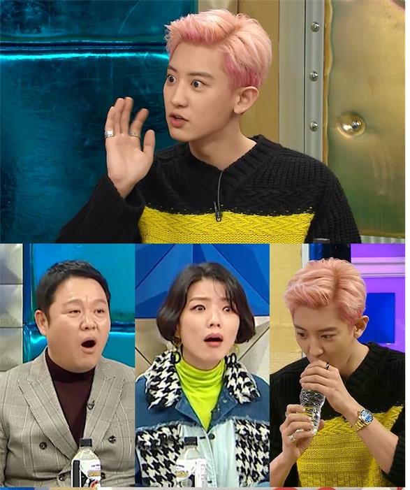 What is the whole story of EXO Chanyeol and EXO D.O.s body fight over the string of reason?MBC Radio Star, which will be broadcast on the 4th, will feature EXO Radio Star, starring EXO Suho, Baek Hyun, Chanyeol, Kai, Sehun and Chen.On the day of the show, Chanyeol confesses that he had a body fight with EXO D.O. He focused his attention on the situation, describing the situation that was blurred, saying, The point consciousness has faded.Chanyeol, who eventually let go of the string of reason, is going to surprise everyone by saying that superhuman power led to a terrible (?) ending.Chanyeol also confides that he had been forcibly performing a month of silence, which surprised fans with news of vocal cord surgery in June.He is the back door that he made a sadness by telling the detailed story of the time.Chanyeol is interested in his unusual habit: his habit is to bite the members here; but it raises questions by revealing the only reason he doesnt bite leader Suho.In addition, Chanyeol has robbed his gaze with a curious individuality, especially the one-shot of 500mL of water in three seconds, which will shock everyone.Chen is the only Radio Star experience.Chen, who has become a special MC in the third appearance, said that he showed a relaxed appearance unlike nervous members.Chen is said to have impressed Gim Gu-ra with a delicate look at Gim Gu-ra.In addition, Chen is expecting that it will not only determine the authenticity of the members talk, but also add the episode and double the fun.EXO Suho and Kais contest for entertainment can be confirmed through Radio Star, which is broadcasted at 11:05 pm on the 4th.