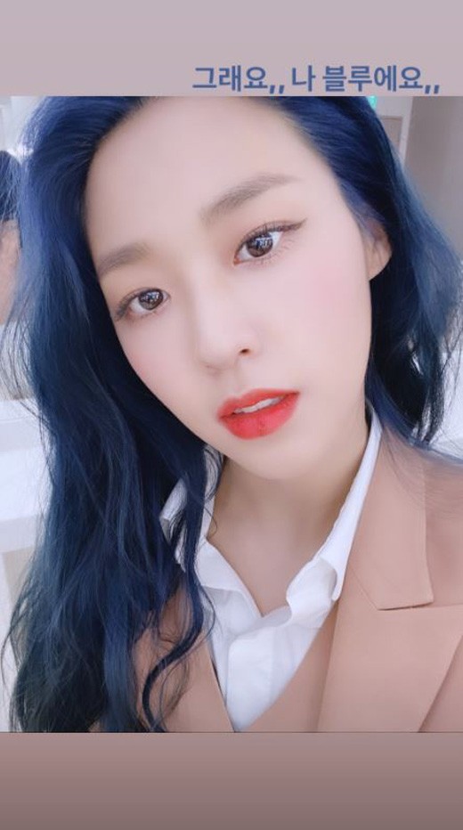 블루헤어 이미지