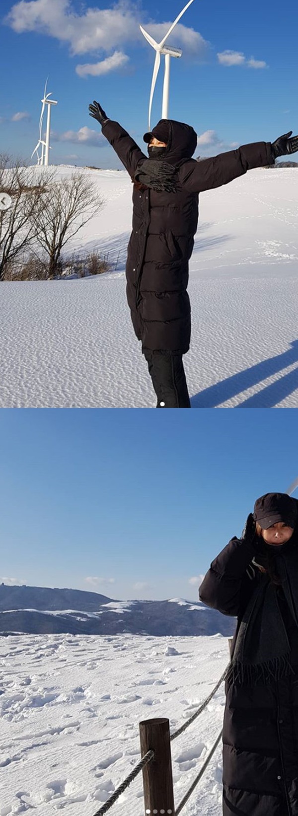 Model Park Young-sun revealed how he enjoys his leisurely daily lifeOn the 5th, Park Young-sun said through his SNS, I tried to make snow angels, but my eyes were frozen in the wind and I could not get a pie.Daegwallyeong Samang Ranch and posted several photos.Park Young-sun is enjoying the scenery of Daegwallyeong, where snow comes, armed with black padding, hat, mask and gloves.Especially, the large height and the extraordinary ratio that are not hidden even in the long padding that surrounds the body attracts attention.Park is appearing on the MBN entertainment program Can We Love Again (hereinafter referred to as Udasa), which has recently made a big headline by revealing his first blind date at Udasa.