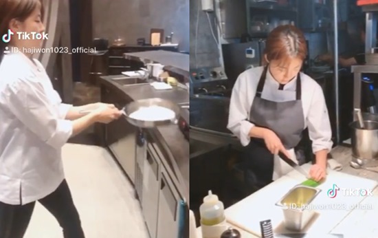 Actor Ha Ji-won has unveiled a cooking The Lesson.Ha Ji-won posted a short video on his instagram on the 5th, with an article entitled I am trying to transform into a chef Car pool last spring.Ha Ji-won in the public video is in the midst of cooking The Lesson.Ha Ji-won is coaching and is showing various aspects, such as holding a frying pan, practicing wrist snaps, and cutting.Meanwhile, Ha Ji-won is appearing in the JTBC drama Chocolate.Photo: Ha Ji-won SNS