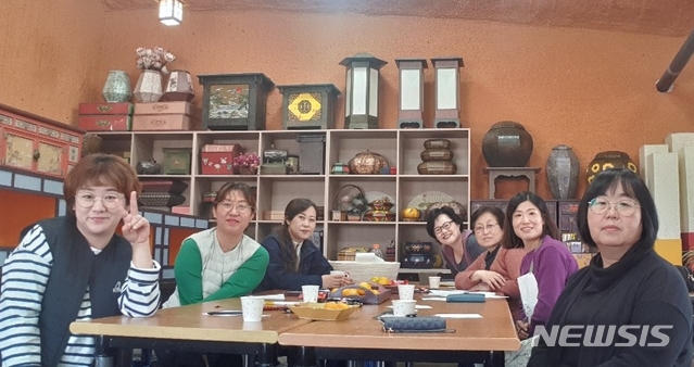 무지개한지공예 이미지