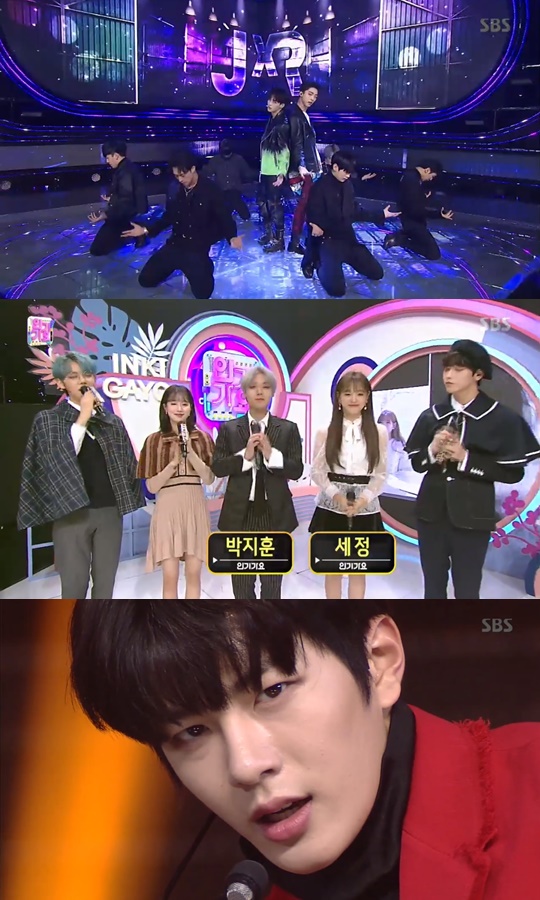 IU topped the list with BluemingIn SBS Inkigayo broadcast on December 8, IU, EXO and Mamamu were the top candidates, and IU took the first trophy in the second week of December with blueing.Group Tomorrow Together leader Subin and the Fed appeared as special MCs.Subin said, I am very nervous, but I will try hard thanks to the support of the Fed and fans who have experience once.Ivan opened Inkigayo with Knotted WingsJxR (Baek Jin, Yuri) from Mnet Produce X101 announced a spectacular debut with Element, which showed off its refreshing charm with Midnight Sun.Sejeong and Park Jihoon promoted the new song through pre-return stage interviews; Sejeong introduced Tunnel as a healing song following Flower Road.Park Jihoon explained the new song 360, It is a sexy charm full of charm.Park Jihoon showed sexy performance through 360 and raised the stage atmosphere hotly.Sejeong boasted a flawless singing voice with TunnelEXO also promoted the new song Obsession through an interview before the comeback. Suho explained that it is a song that can enjoy two aspects of EXO.Kai and Sehun said, Suhos horn is the charm point of the stage.The top-ranked EXO showed off its spectacular performance and sexy masculine beauty with its Obsession, which featured the perfect stage of EXO, which is the eighth year of debut.Bandit showed off her more sexy appearance with Dumb; Golden Child showed off her agro-inflamed dance with Wannabe; the One-on-One ob boasted intense charisma with Sage/Saving.1TEAM showed off its charm with Make This. Lee Jun-young successfully completed his solo debut with a refreshing charm through Anger.Nature captivated viewers with cute yet sexy choreography with OOPSIE.Kim Young-chul showed off a stage full of laughter with lights. The space girl showed off her innocent charm with Iruri. Astro showed sensual and sexy choreography with Blue Flame.AOA filled the stage with a more mature sexy Come to see me.The IU took first place on the day.delay stock
