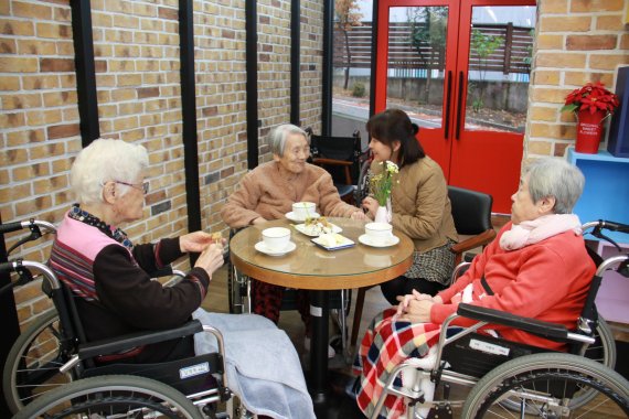 영락노인전문요양원 ‘기억 나누美’ 카페. 사진제공=영락노인전문요양원